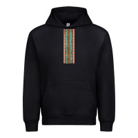 Black Fall Pattern Urban Hoodie - Artiststas