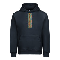 Navy Fall Pattern Urban Hoodie - Artiststas