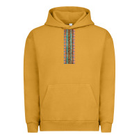 Pigment Peanut Butter Fall Pattern Urban Hoodie - Artiststas