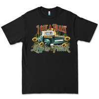 Black i got a heart like a truck western sunflower Premium Tee - NancyCooperArtShop