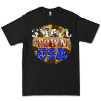 Black small town usa Premium Tee - JahusDesignShop