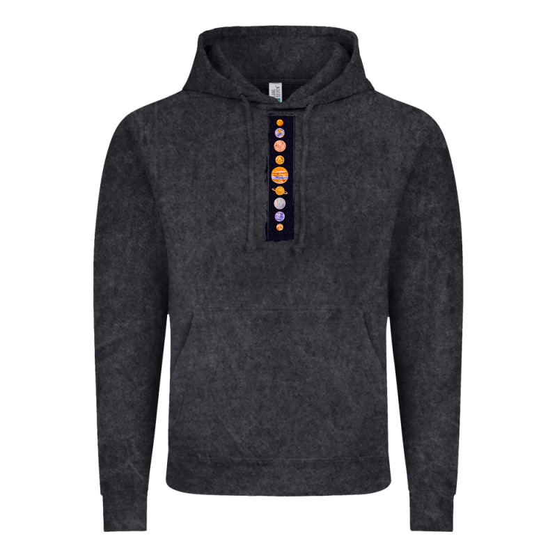 Planets Colour Vintage Hoodie by Bettercallsaul | Teevron