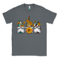 Charcoal Heather western sunflowers gnomes Classic Tee - Jasminsmagicworld