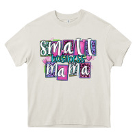 Cream small business mama Heavy Core Tee - MaliasSmallBusiness