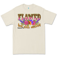 Bone flawed but still worthy romans 5 8 Premium Tee - NancyCooperArtShop