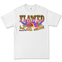 White flawed but still worthy romans 5 8 Premium Tee - NancyCooperArtShop