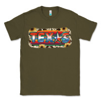 Army Green Texas Classic Tee - JahusDesignShop