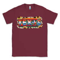 Burgundy Texas Classic Tee - JahusDesignShop