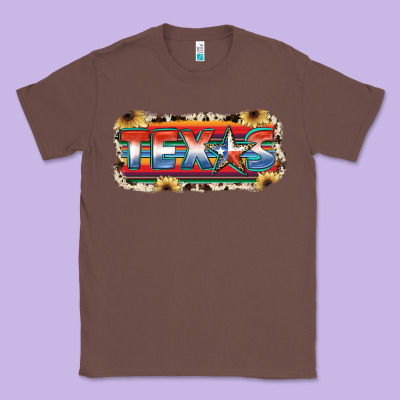 Texas Classic Tee Designed By Jahusdesignshop