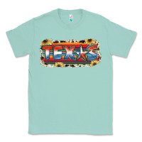 Seafoam Texas Classic Tee - JahusDesignShop