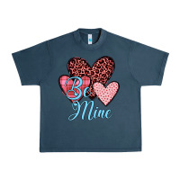 Midnight Navy hearts be mine Urban Heavy Tee - JahusDesignShop