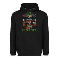 Black thunderbird hispanic heritage month Heavyweight Hoodie - BundleAndBundleShop