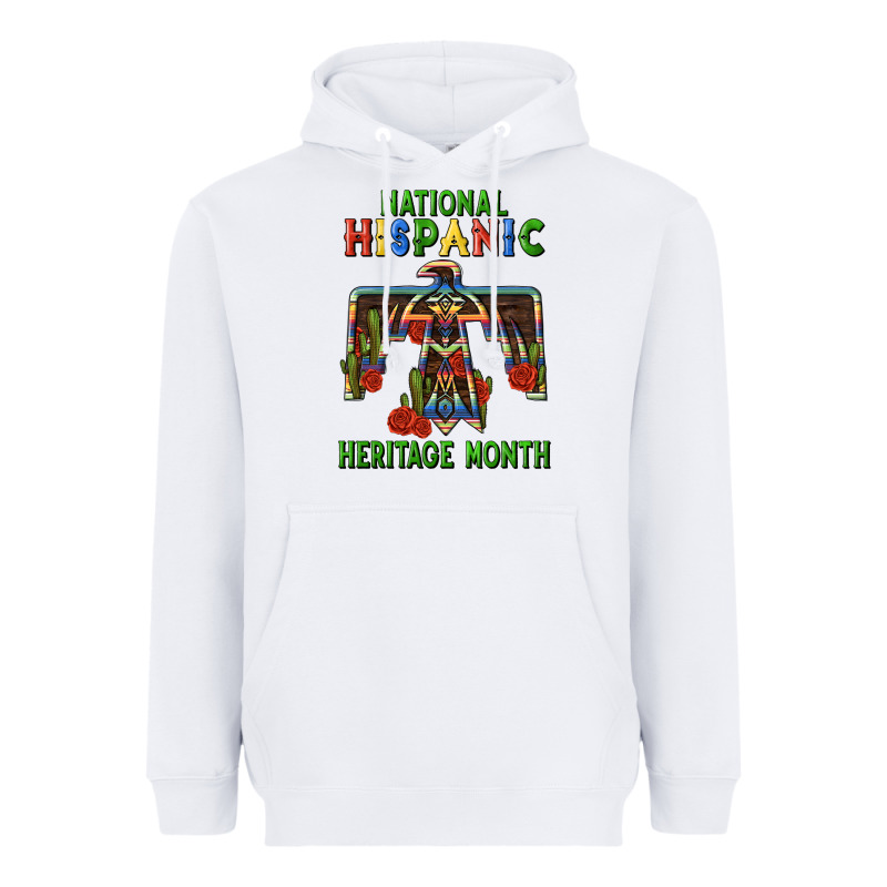 Thunderbird Hispanic Heritage Month Heavyweight Hoodie by BundleAndBundleShop | Teevron