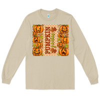 Mushroom Fall Pumpkin Junkie Long Sleeve Tee - texasbilliewilder