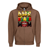 Chestnut Dope black mom Zipper Hoodie - FaDigitalArtStudio