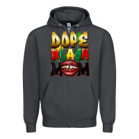 Smoke Dope black mom Zipper Hoodie - FaDigitalArtStudio