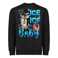 Black ice ice baby Heavyweight Sweatshirt - CowGirlArtShop