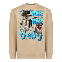 Mushroom ice ice baby Heavyweight Sweatshirt - CowGirlArtShop