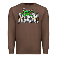 Chestnut Soccer Mom Premium Sweatshirt - CowhideDigitalArt