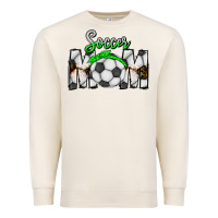 Sandshell Soccer Mom Premium Sweatshirt - CowhideDigitalArt