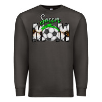 Smoke Soccer Mom Premium Sweatshirt - CowhideDigitalArt