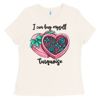 Bone i can buy myself turquoise Ladies Tee - MaliasSmallBusiness