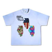 Grape Ice Im in a Fishing State of Mind Illinois Urban Heavy Tee - Bettercallsaul