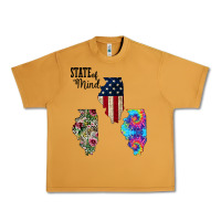 Peanut Butter Im in a Fishing State of Mind Illinois Urban Heavy Tee - Bettercallsaul
