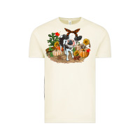 Vintage Arctic Fall baby cow Vintage Tee - RanaPortraitStore