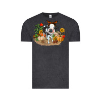 Vintage Black Fall baby cow Vintage Tee - RanaPortraitStore