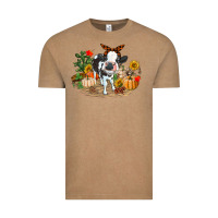 Vintage Coffee Fall baby cow Vintage Tee - RanaPortraitStore