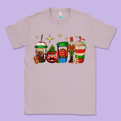 Nutcracker Coffee Classic Tee Designed By Jasminsmagicworld