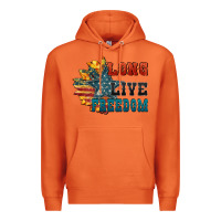 Carrot Long live freedom Premium Hoodie - FaDigitalArtStudio