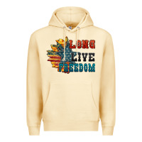 Pina Colada Long live freedom Premium Hoodie - FaDigitalArtStudio