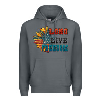 Rock Long live freedom Premium Hoodie - FaDigitalArtStudio