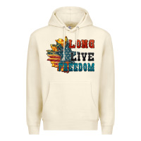 Sandshell Long live freedom Premium Hoodie - FaDigitalArtStudio