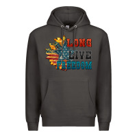 Smoke Long live freedom Premium Hoodie - FaDigitalArtStudio