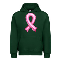 Forest Green Balloon cancer ribbon Urban Hoodie - Artiststas