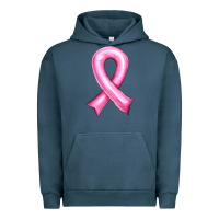 Pigment Midnight Navy Balloon cancer ribbon Urban Hoodie - Artiststas