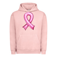 Pigment Salmon Balloon cancer ribbon Urban Hoodie - Artiststas