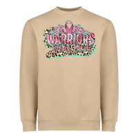 Mushroom warriors wear pink breast cancer Heavyweight Sweatshirt - CowGirlArtShop