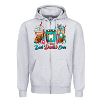 Heather Grey Best Dentist Ever Dentist Coffee Cups Zipper Hoodie - FaDigitalArtStudio