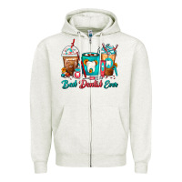 Oatmeal Heather Best Dentist Ever Dentist Coffee Cups Zipper Hoodie - FaDigitalArtStudio