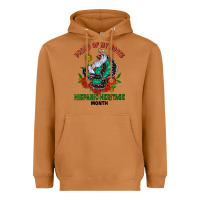 Meerkat traditional lady hispanic heritage month Heavyweight Hoodie - BundleAndBundleShop