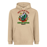 Mushroom traditional lady hispanic heritage month Heavyweight Hoodie - BundleAndBundleShop