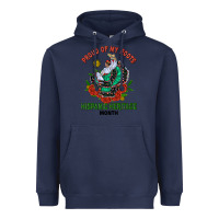 Navy traditional lady hispanic heritage month Heavyweight Hoodie - BundleAndBundleShop