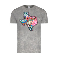 Cloud Rock Texas Boho Bull Skull Vintage Tee - Bettercallsaul
