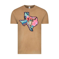 Vintage Camel Texas Boho Bull Skull Vintage Tee - Bettercallsaul