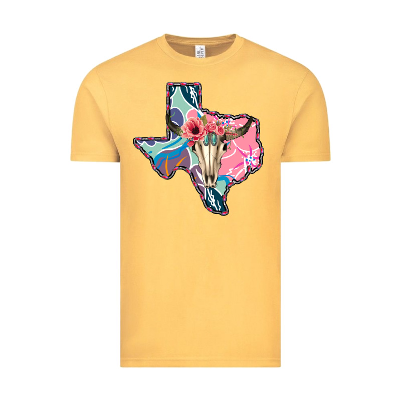 Texas Boho Bull Skull Vintage Tee by Bettercallsaul | Teevron