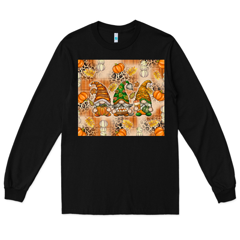 Fall With Gnomes Long Sleeve Tee by texasbilliewilder | Teevron